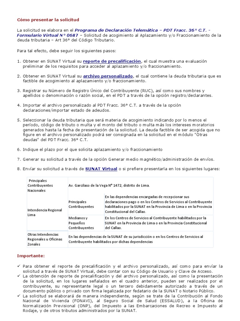 Fraccionamiento De Deuda Pagos Impuestos