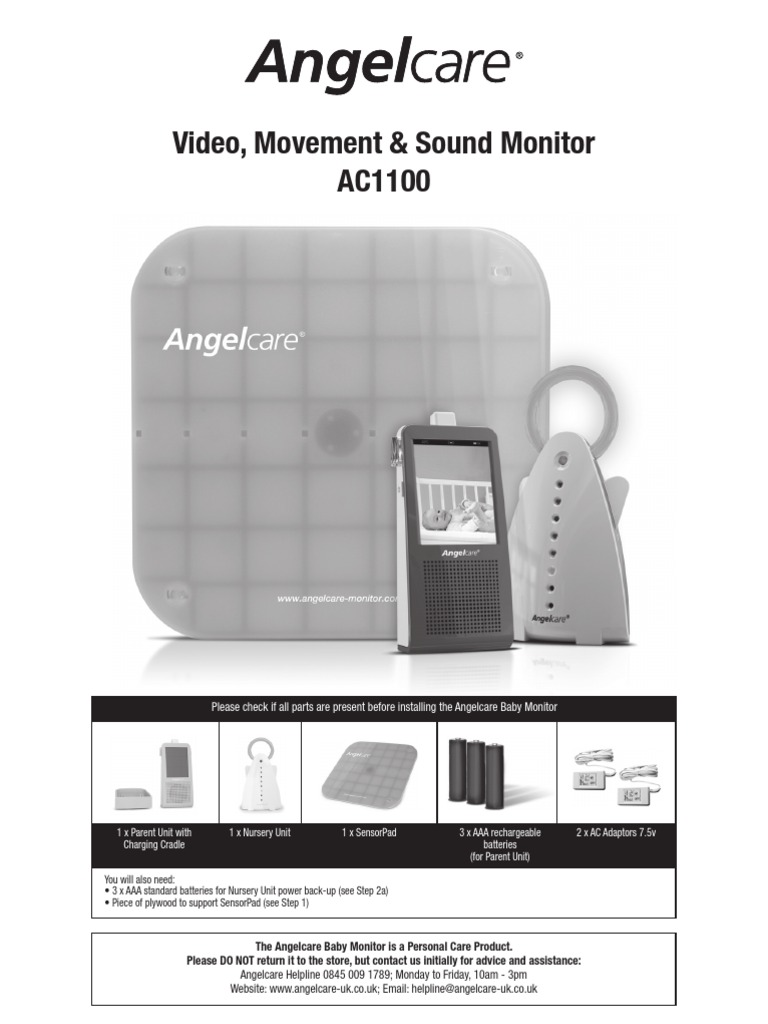 Angelcare Ac1100 Bedienungsanleitung – FPLZ