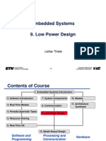 Embedded Systems 9. Low Power Design: Lothar Thiele