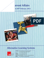 Current Affairs: Alternative Learning Systems