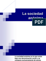 Sociedad Anonima