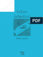 Ömer Demir Bilim Felsefesi (1992) İlk Baskı