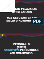 D Penggal 3A Penulisan Kreatif