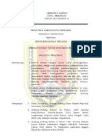 Perda 14 Tahun 2012 Tentang Penyelenggaraan Reklame