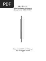 Contoh Proposal Bantuan Dana Majelis