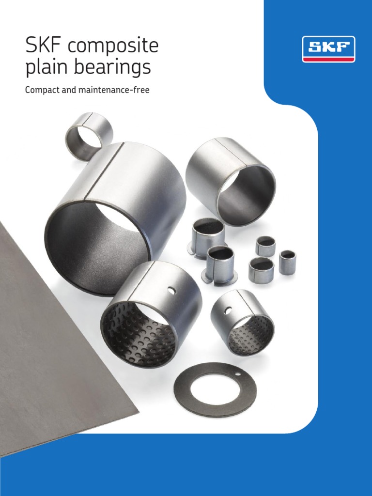 skf composite plain bearings.pdf Engineering Tolerance Bearing (Mechanical)
