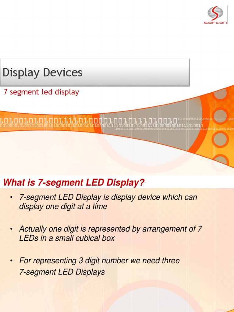 7 Segment Led Display | PDF