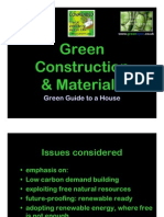 16590478 Green Construction Materials Presented to Architects CPD