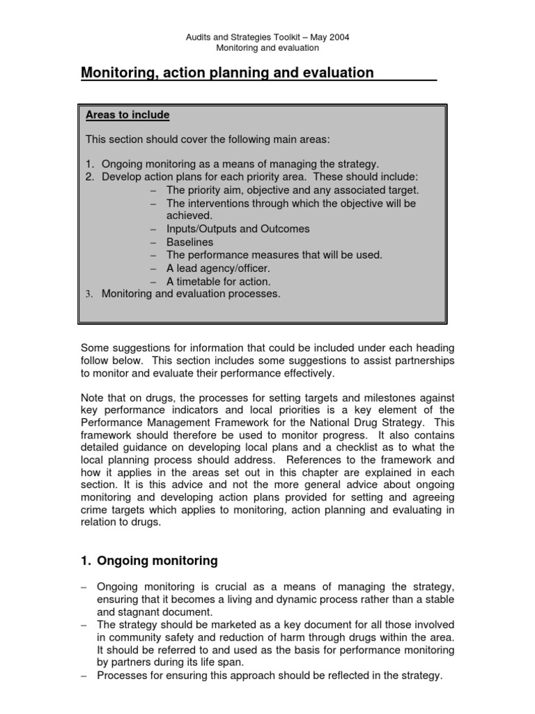 UK Home Office Aud05 PDF Monitoring And Evaluation Evaluation