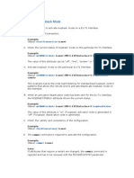 Configuring TDM Loopback Mode-SIU