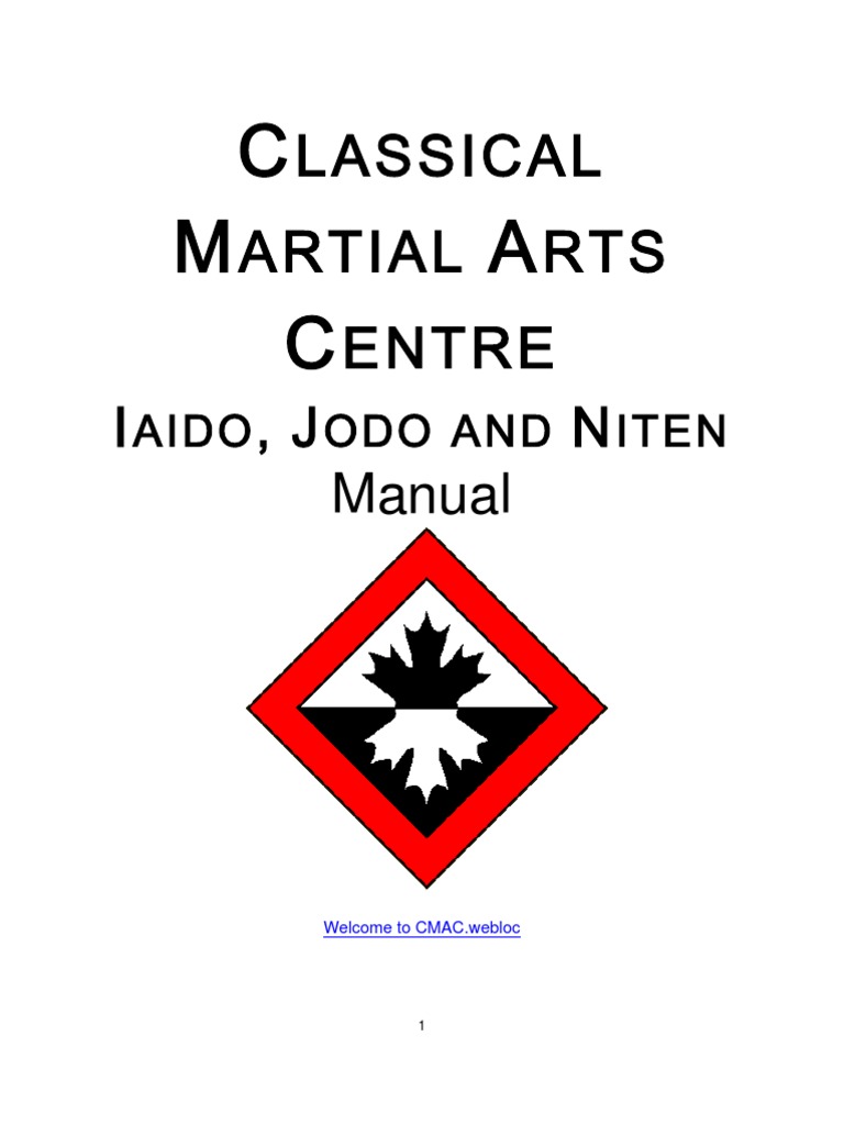 Iaido and Jodo Practice Manual | PDF | Japanese Martial Arts | East ...