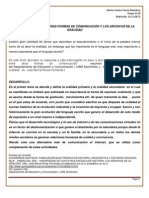 La Oralidad Entre Otras Formas de Comunicación y Los Archivos de La Oralidad