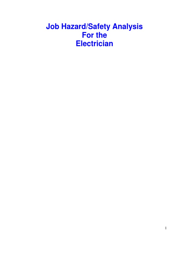 Job Hazard Safety Analysis Machines | PDF | Personal Protective ...
