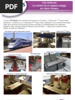 Plan des places TGV Inoui 2ème classe | PDF | Transport ferroviaire | Train