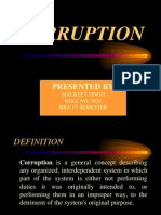 Corruption: Presented by