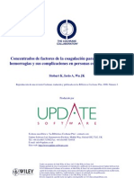 Download Concentrados de Factores de La Coagulacion - Prevencion Hemofilia a y B by Cli04 SN14178262 doc pdf