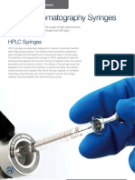 Syringe For Manual HPLC - Hamilton