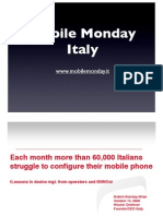 2008-10-13 Each month more Than 60.000 Italians struggle to Configure their mobile phone - Wouter Deelman - Qelp