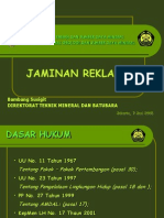 Jaminan Reklamasi