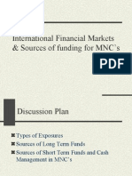Sources of Funding For MNC's