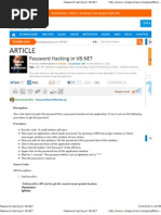 Download Password Hacking in VB by Maung Bay SN141801132 doc pdf