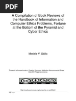 Information Technology Ethics  Reader By Marielle Obillo