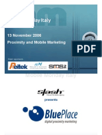 2006-11-13 BluePlace digital proximity marketing - Mario Porchera - Slash