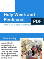 Holy Week Events