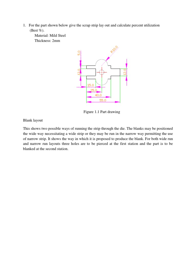 Sheet Metal Layout Efficiency | PDF | Teaching Methods & Materials ...
