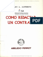 Cómo Redactar un Contrato - ABELEDO PERROT (Atilio A. Alterini)