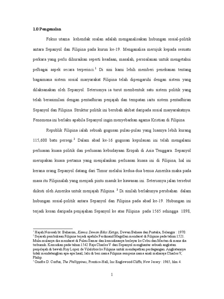 Sepanyol Di Filipina Pdf