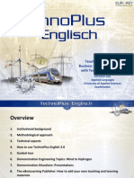Teaching and Learning Business and Technical English With Technoplus English 2.0