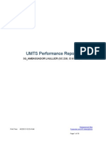 Umts Performance Report