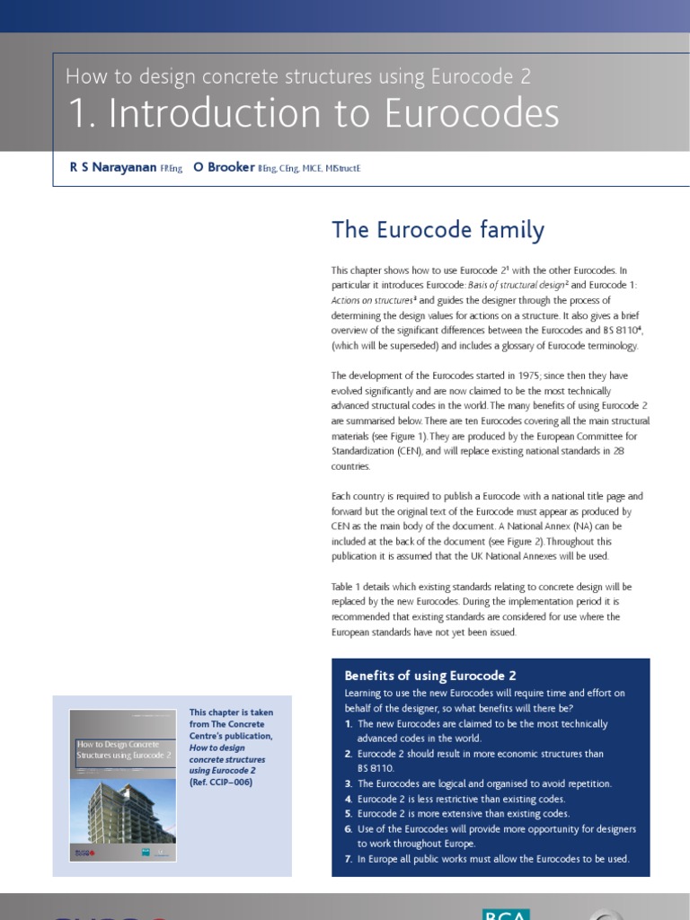 Intro To EC2 PDF | PDF | Geotechnical Engineering | Concrete