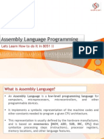 Assembly Language Programming: Lets Learn How To Do It in 8051 !!
