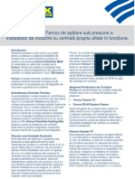 Procedura 3 - Procedura Fernox de Spalare Sub Presiune