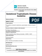 Gestational Trophoblastic Disease Guideline 12.507