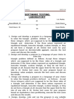 Software Testinglab Manual DSCE