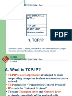 TCP/IP: FTP, SMTP, Telnet