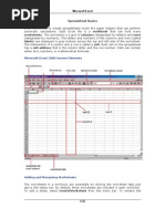 Senior S Notes MS Excel Notes