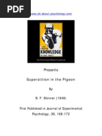 Download Superstition in the Pigeon by BF Skinner by David SN14185280 doc pdf