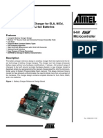 Battery Charger Using Atmel MCU