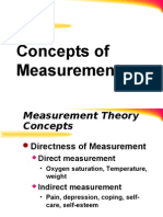 Levels of Measurement