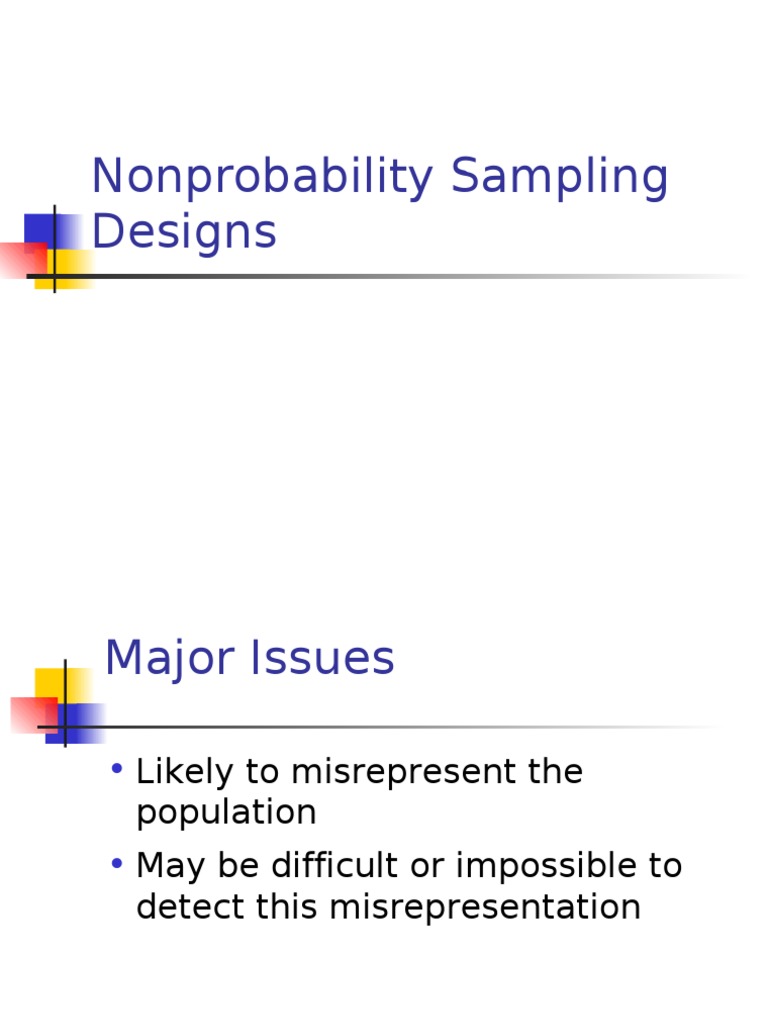 Nonprobability Sampling Methods Explained | PDF