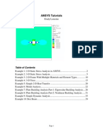 ANSYS Tutorial