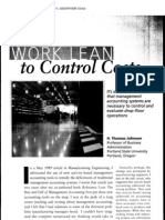Work Lean To Control Costs PDF