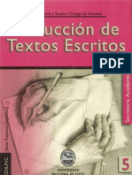 Producción de Textos Escritos - UNCu