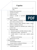 Proiectarea Unei Sectii de Fabricare A Painii Cu Capacitatea de 20t Pe Zi