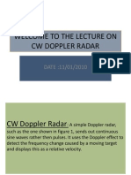 CW Doppler tader.ppt