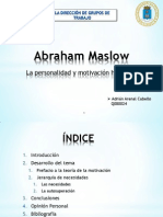 Abraham Maslow - Presentación